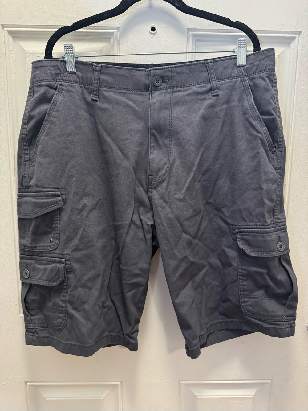 Men's Cargo Shorts - Charcoal Gray 0560